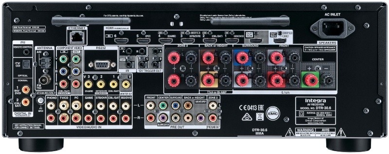 7.2-ch AV-ресивер INTEGRA DTR-30.6 с Dolby Atmos, UltraHD 4K, Wi-Fi